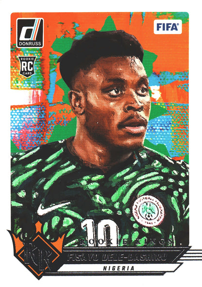 2024 Panini Donruss Rookie Kings Silver Fisayo Dele-Bashiru #12 Nigeria