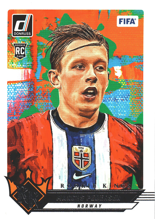 2024 Panini Donruss Rookie Kings Silver Marcus Pedersen #15 Norway