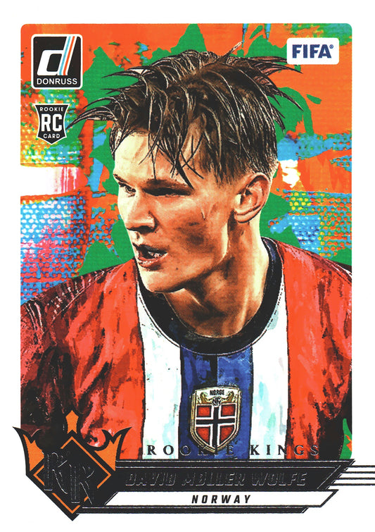 2024 Panini Donruss Rookie Kings Silver David Moller Wolfe #22 Norway