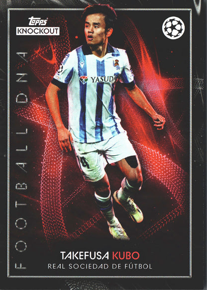 2023 Topps Knockout UCC Takefusa Kubo DNA Real Sociedad