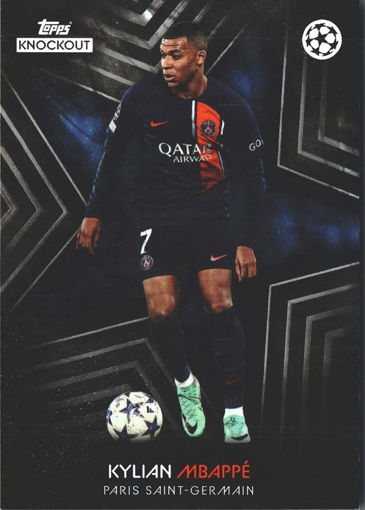 2023 Topps Knockout UCC Kylian Mbappe STP Paris Saint-Germain