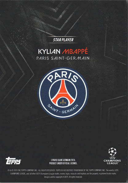 2023 Topps Knockout UCC Kylian Mbappe STP Paris Saint-Germain