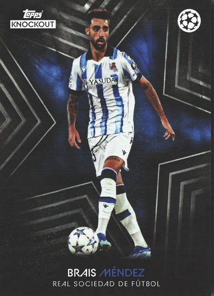 2023 Topps Knockout UCC Brais Mendez STP Real Sociedad