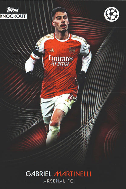 2023 Topps Knockout UCC Gabriel Martinelli CS Arsenal FC