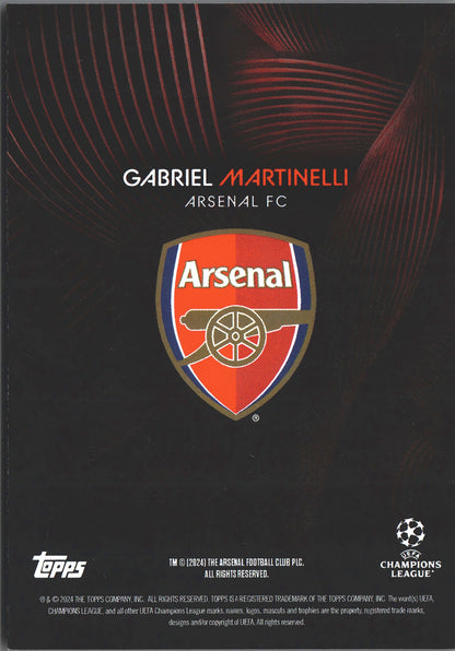 2023 Topps Knockout UCC Gabriel Martinelli CS Arsenal FC