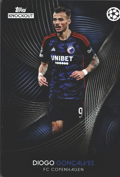 2023 Topps Knockout UCC Diogo Goncalves CS FC Copenhagen