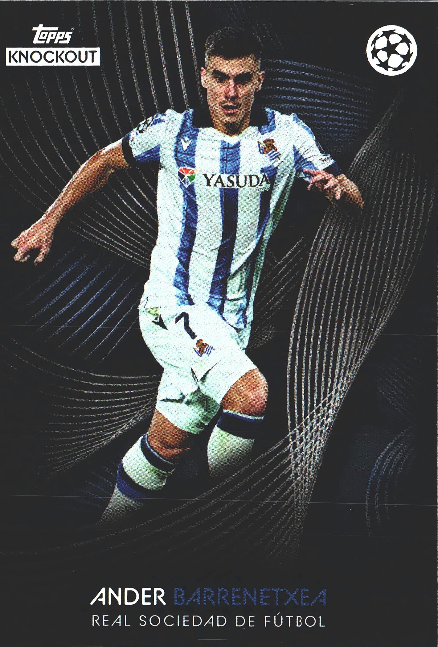 2023 Topps Knockout UCC Ander Barrenetxea CS Real Sociedad