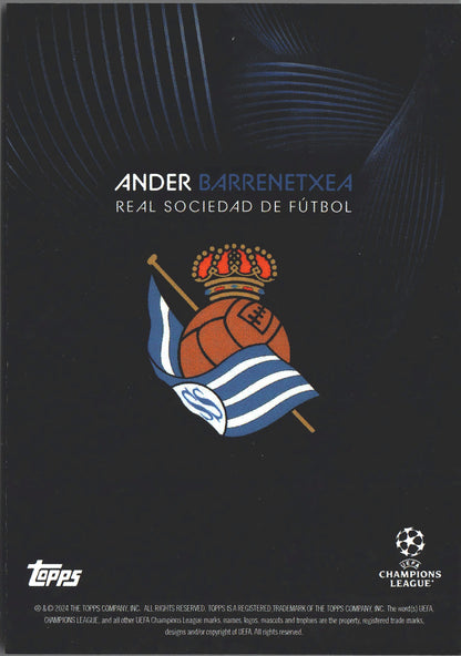2023 Topps Knockout UCC Ander Barrenetxea CS Real Sociedad