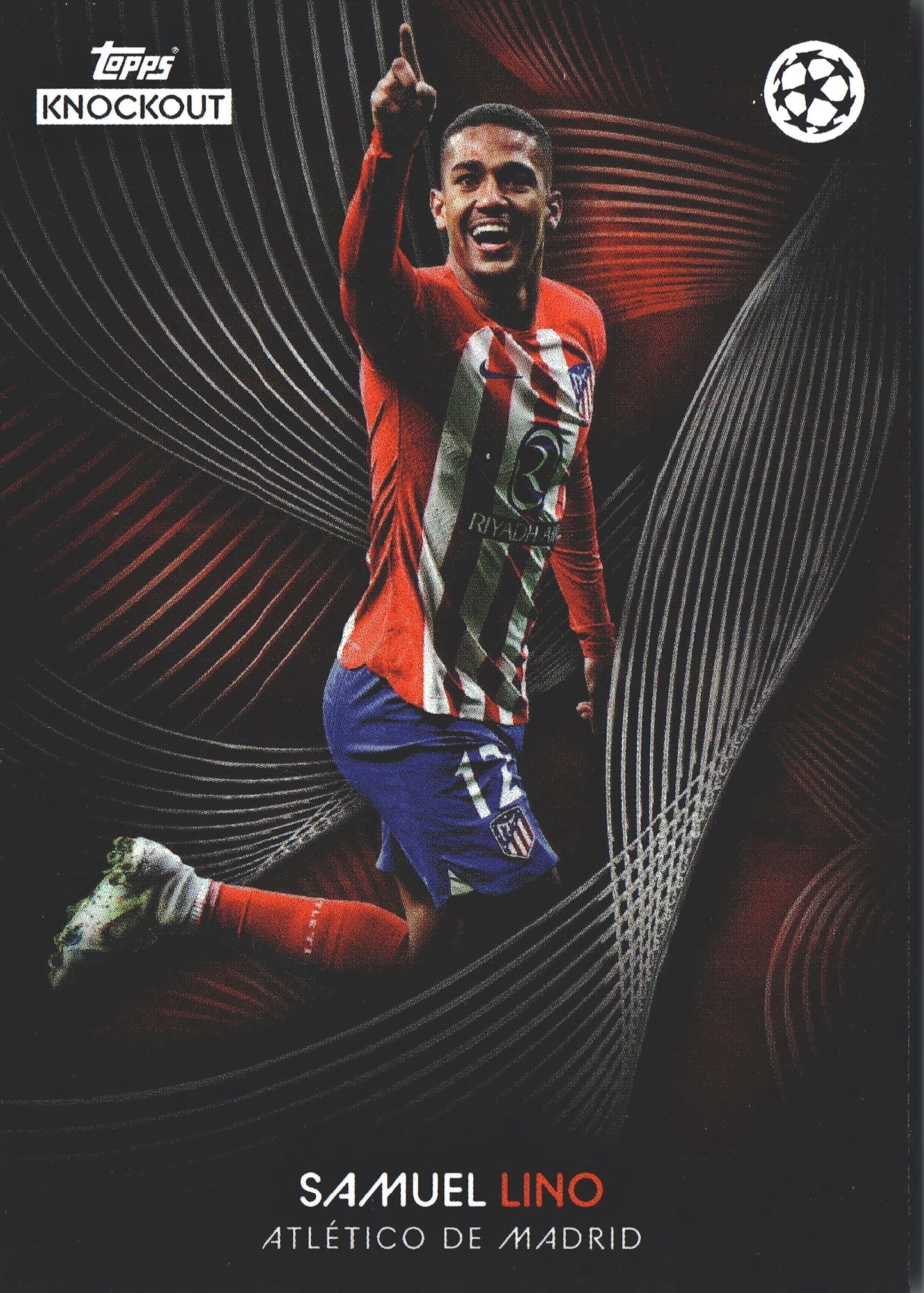 2023 Topps Knockout UCC Samuel Lino CS Atletico Madrid
