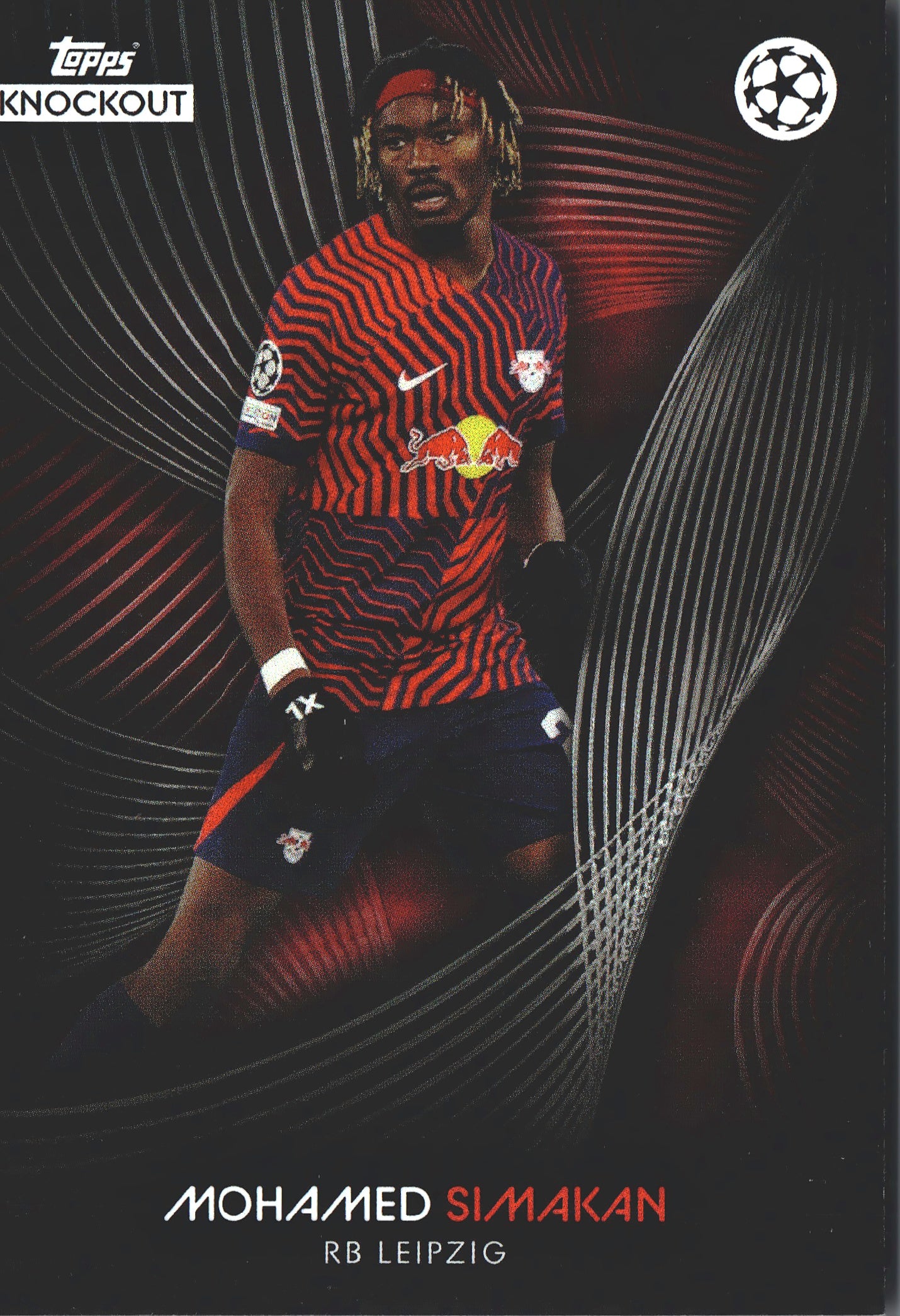 2023 Topps Knockout UCC Mohamed Simakan CS RB Leipzig