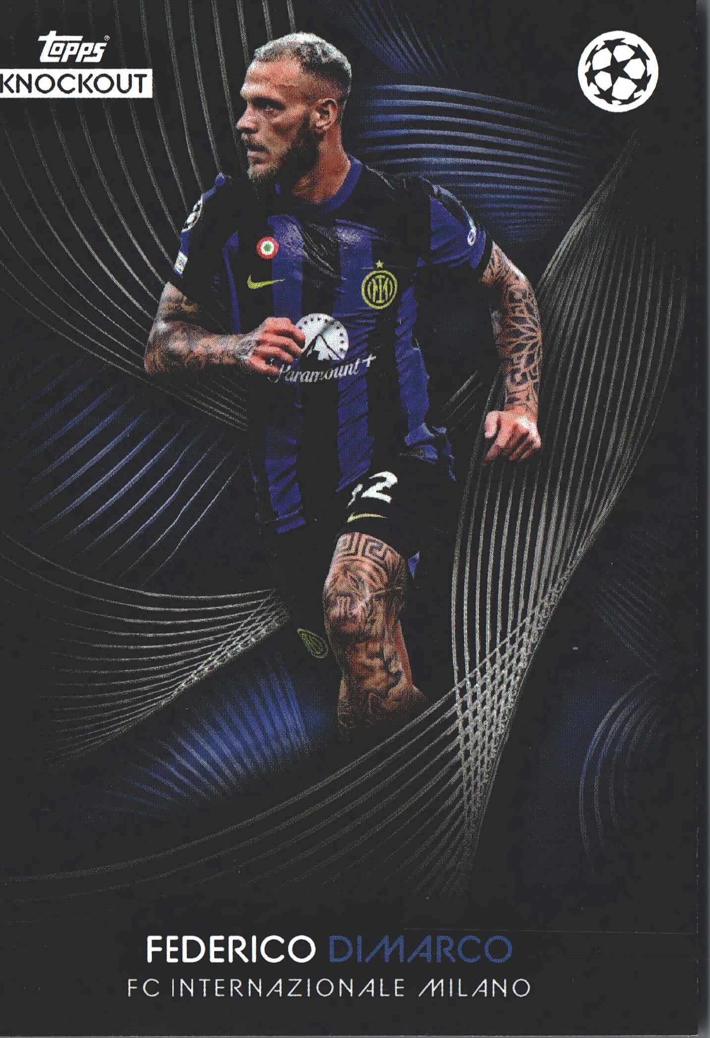 2023 Topps Knockout UCC Federico Dimarco CS Inter Milan