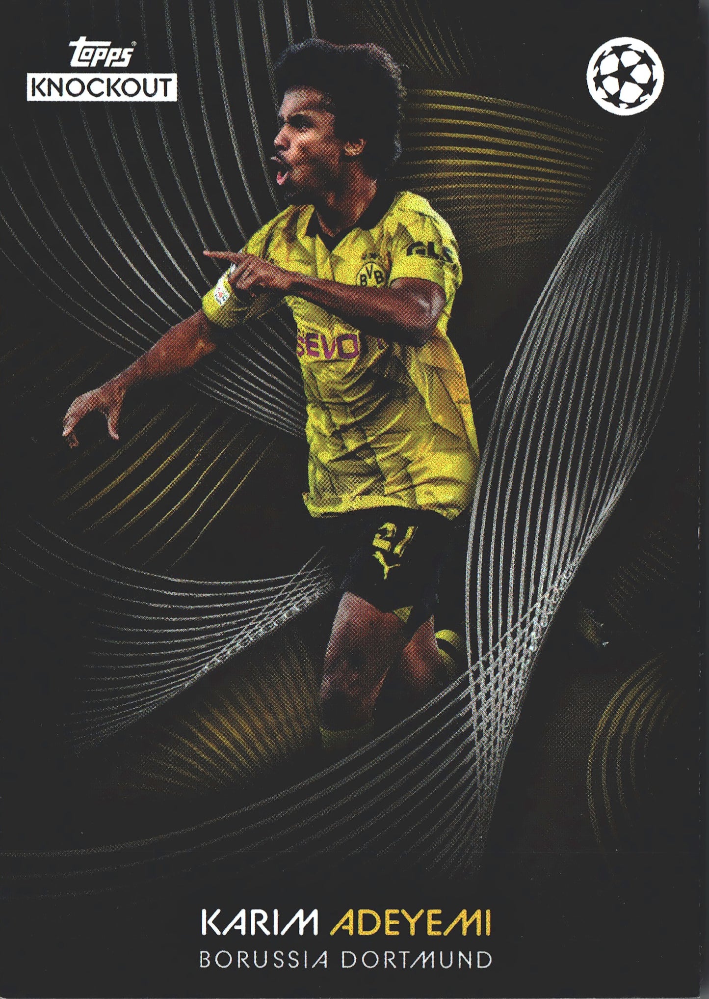 2023 Topps Knockout UCC Karim Adeyemi CS Borussia Dortmund