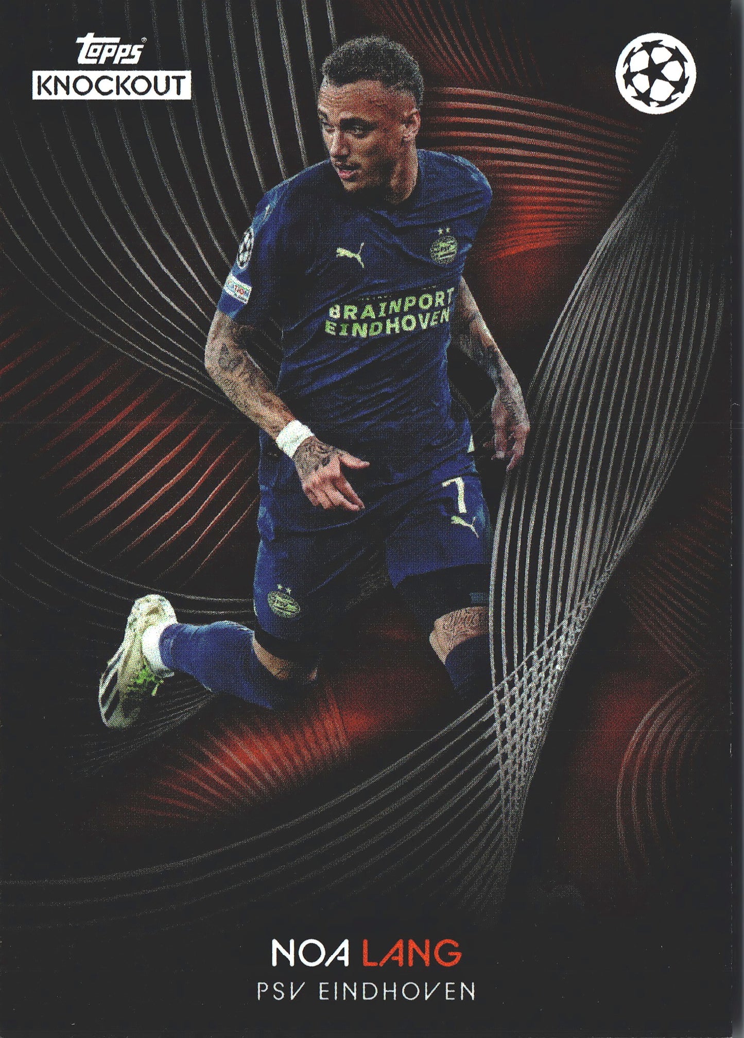 2023 Topps Knockout UCC Noa Lang CS PSV Eindhoven