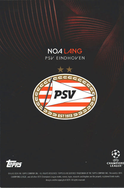 2023 Topps Knockout UCC Noa Lang CS PSV Eindhoven
