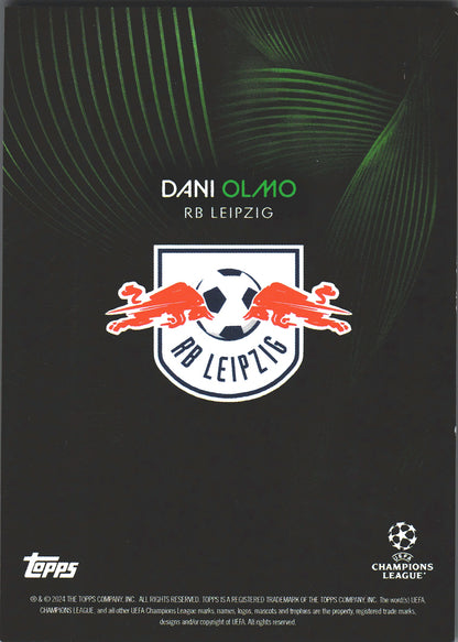 2023 Topps Knockout UCC Dani Olmo CS Green /99 RB Leipzig