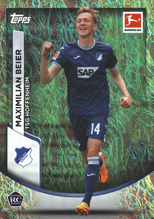 2023 Topps Bundesliga Jade Edition RC Maximilian Beier #48 TSG Hoffenheim