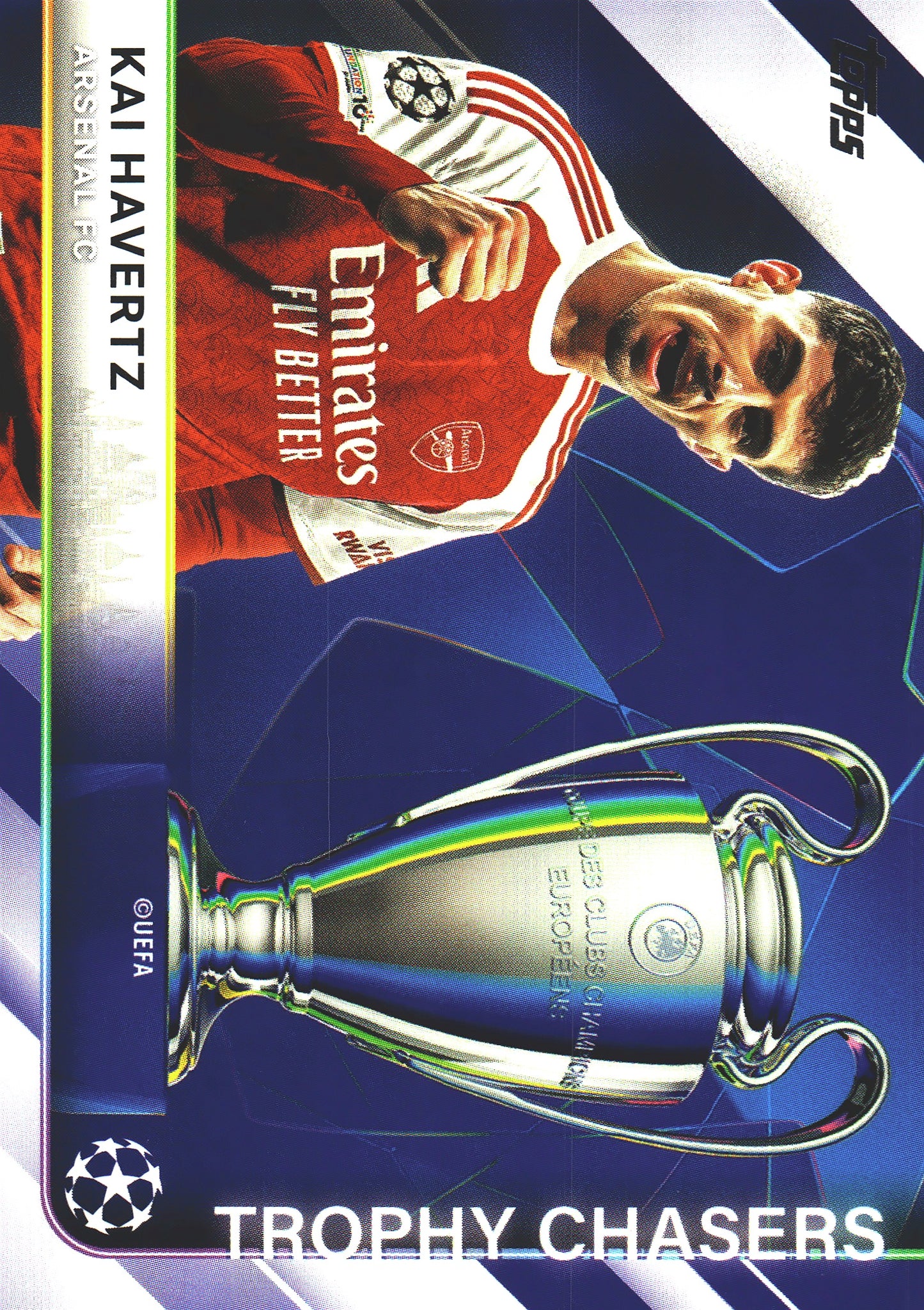 2025 Topps UCC Trophy Chasers Kai Havertz #TC-2 Arsenal FC