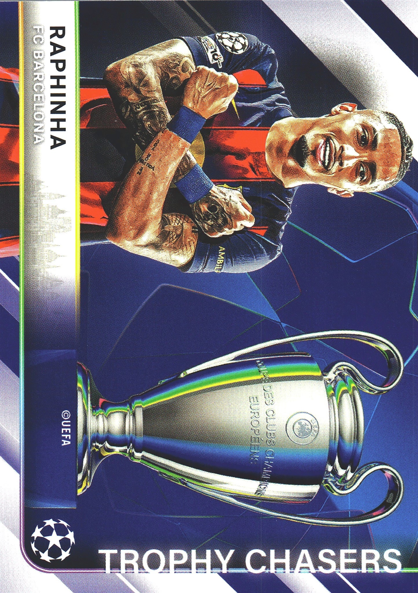 2025 Topps UCC Trophy Chasers Raphinha #TC-9 FC Barcelona