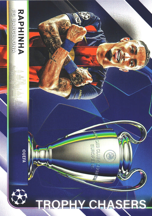 2025 Topps UCC Trophy Chasers Raphinha #TC-9 FC Barcelona