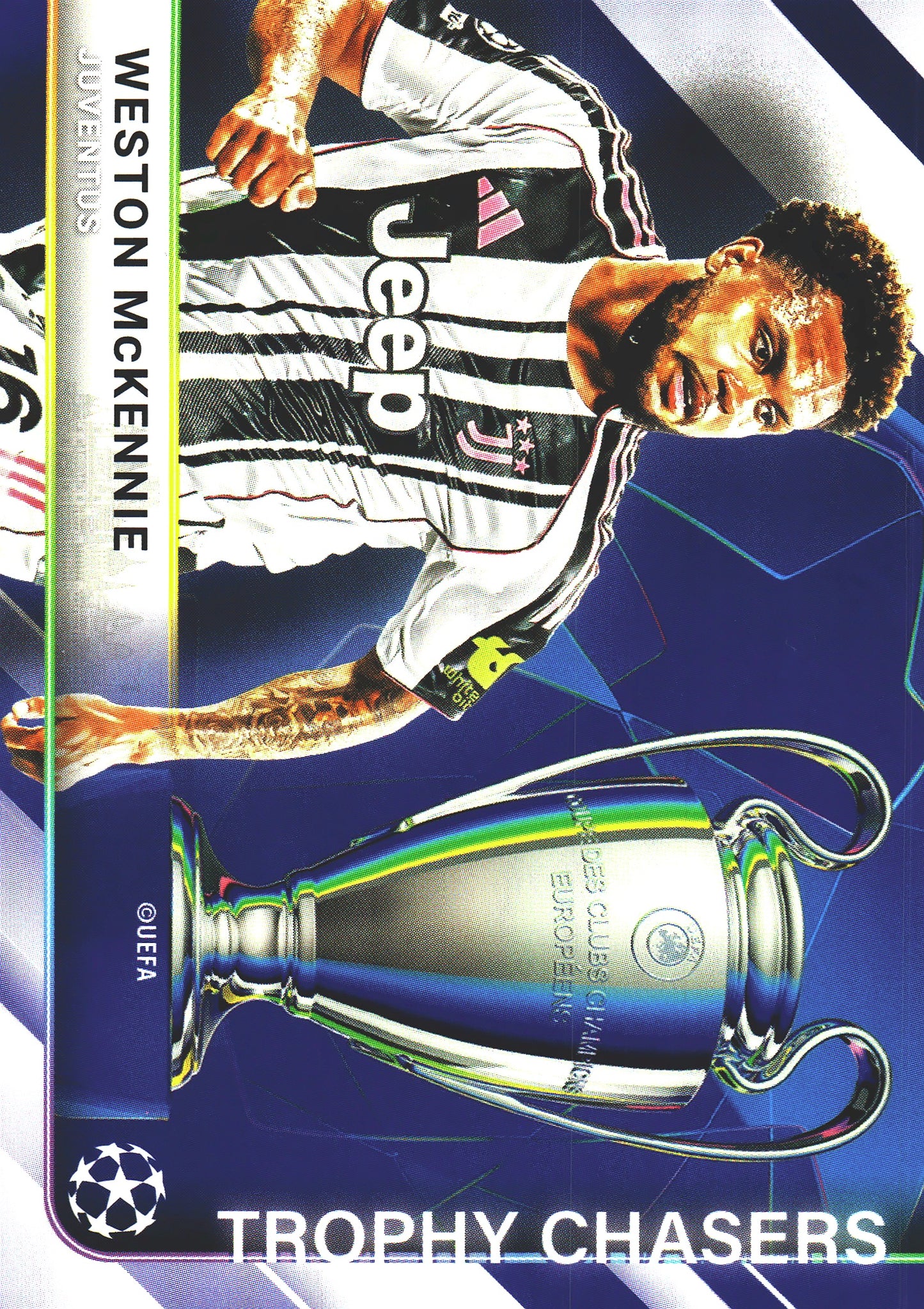 2025 Topps UCC Trophy Chasers Weston McKennie #TC-19 Juventus
