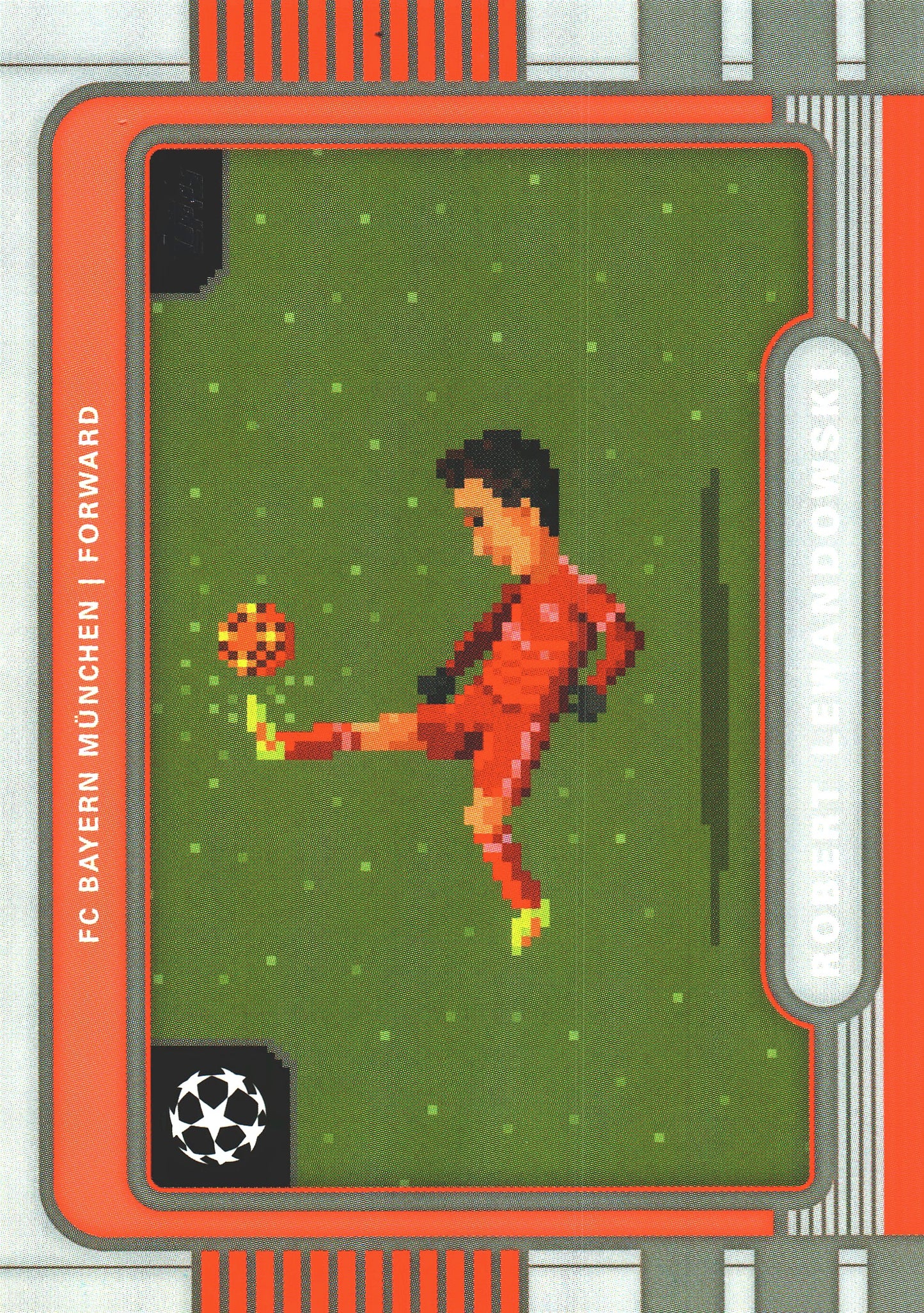 2025 Topps UCC 8 Bit Shots Robert Lewandowski #8B-20 FC Bayern Munchen