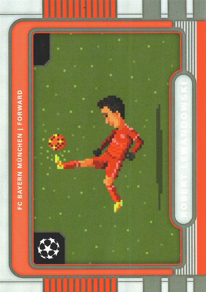 2025 Topps UCC 8 Bit Shots Robert Lewandowski #8B-20 FC Bayern Munchen