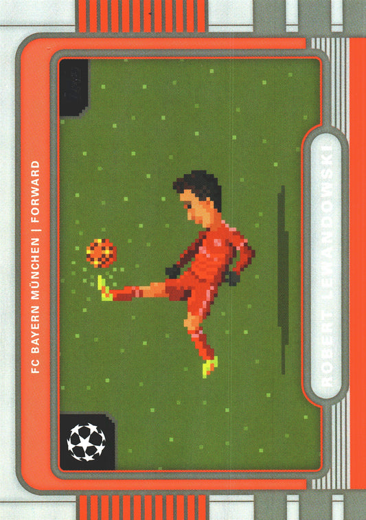 2025 Topps UCC 8 Bit Shots Robert Lewandowski #8B-20 FC Bayern Munchen