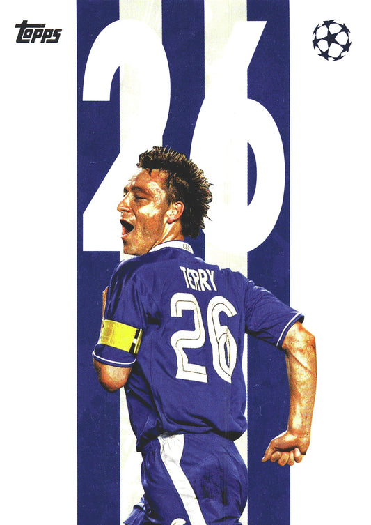 2025 Topps UCC Legendary Numbers John Terry #BB-7 Chelsea FC