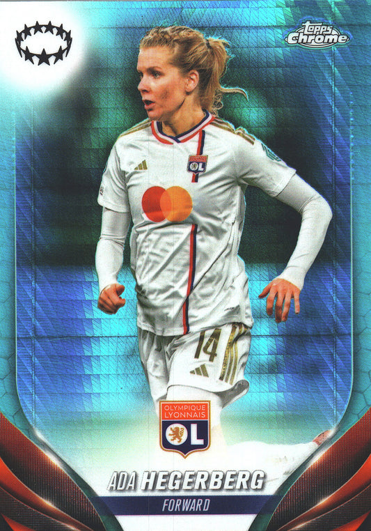 2023 Topps Chrome UCC Women's Ada Hegerberg #14 Olympique Lyonnais