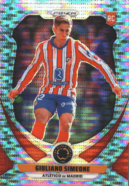 2025 Panini Prizm Club World Cup Pulsar Giuliano Simeone #22 Atletico Madrid