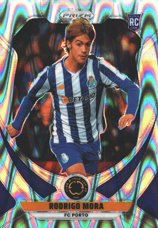 2025 Panini Prizm Club World Cup Seismic Rodrigo Mora #98 Porto