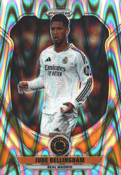 2025 Panini Prizm Club World Cup Seismic Jude Bellingham #163 Real Madrid CF