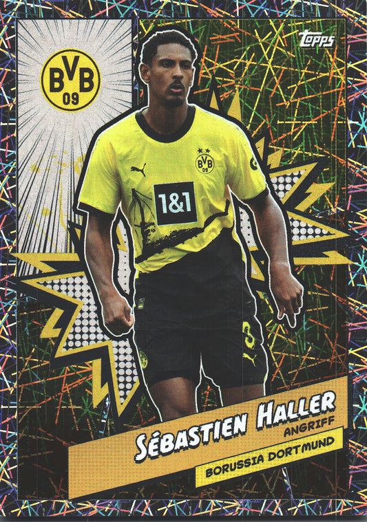 2023 Topps Dortmund Fan Set Heroes Electro Sebastien Haller #BVBH-7 Borussia Dortmund