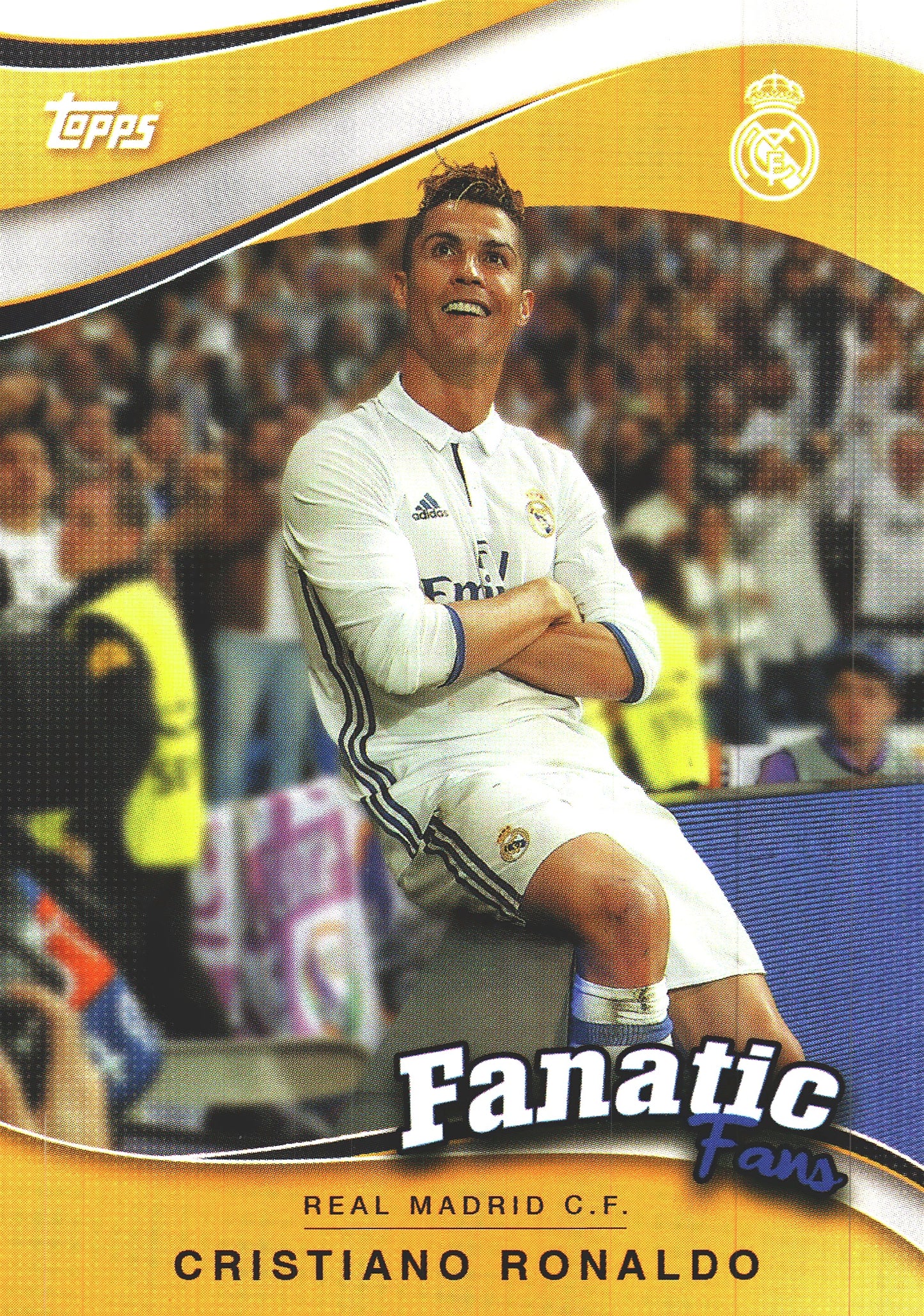 2024 Topps Real Madrid Fan Set Fanatics Cristiano Ronaldo #FF-5 Real Madrid CF