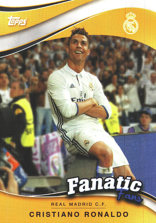 2024 Topps Real Madrid Fan Set Fanatics Cristiano Ronaldo #FF-5 Real Madrid CF