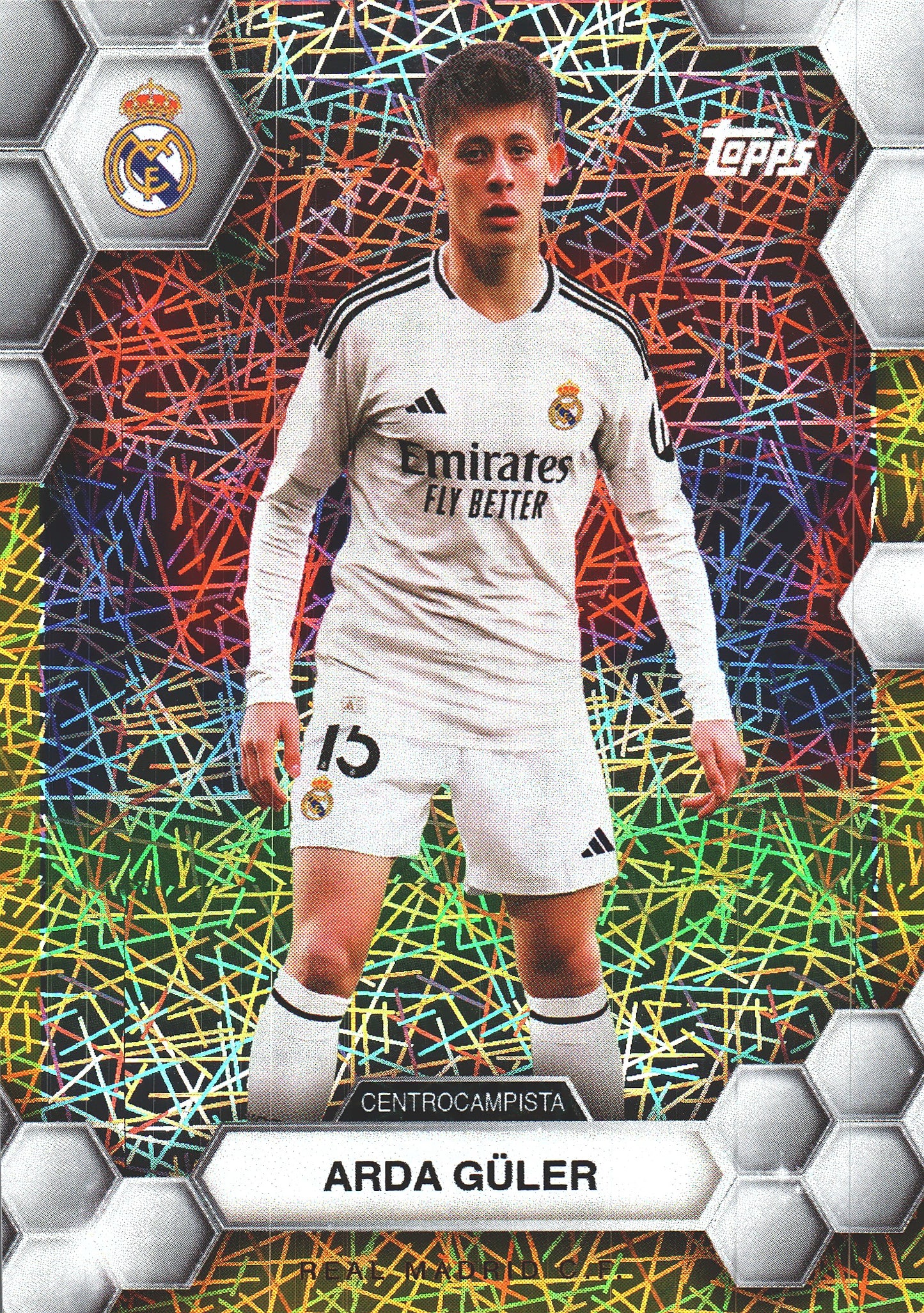 2024 Topps Real Madrid Fan Set Electro Arda Guler #16 Real Madrid CF