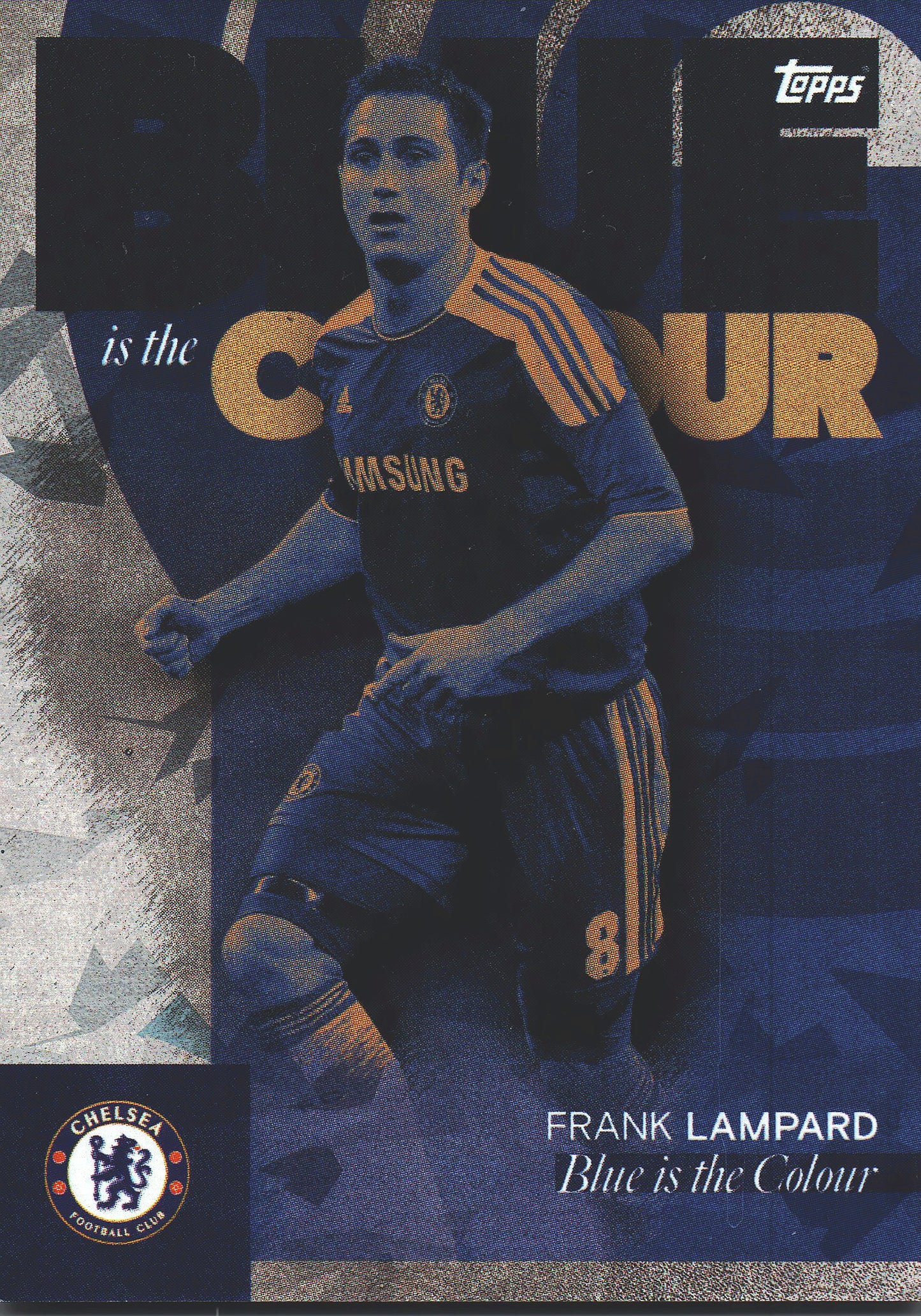 2023 Topps Chelsea Team Set Icy Frank Lampard BITC #40 Chelsea FC