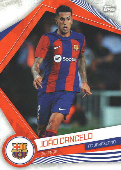2023 Topps FC Barcelona Fan Set Joao Cancelo #BAR-6 FC Barcelona