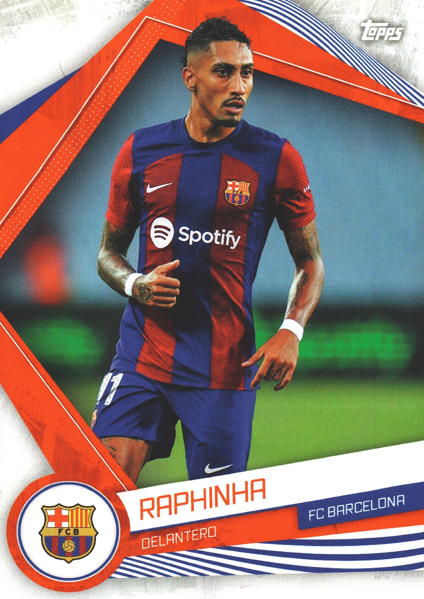 2023 Topps FC Barcelona Fan Set Raphinha #BAR-15 FC Barcelona