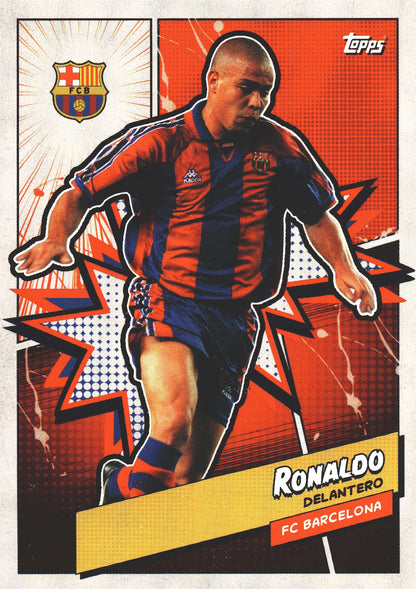 2023 Topps FC Barcelona Fan Set Heroes Ronaldo #BARH-2 FC Barcelona