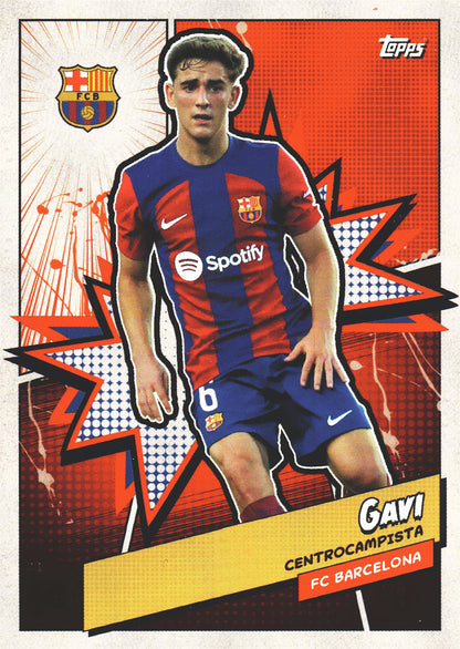 2023 Topps FC Barcelona Fan Set Heroes Gavi #BARH-5 FC Barcelona