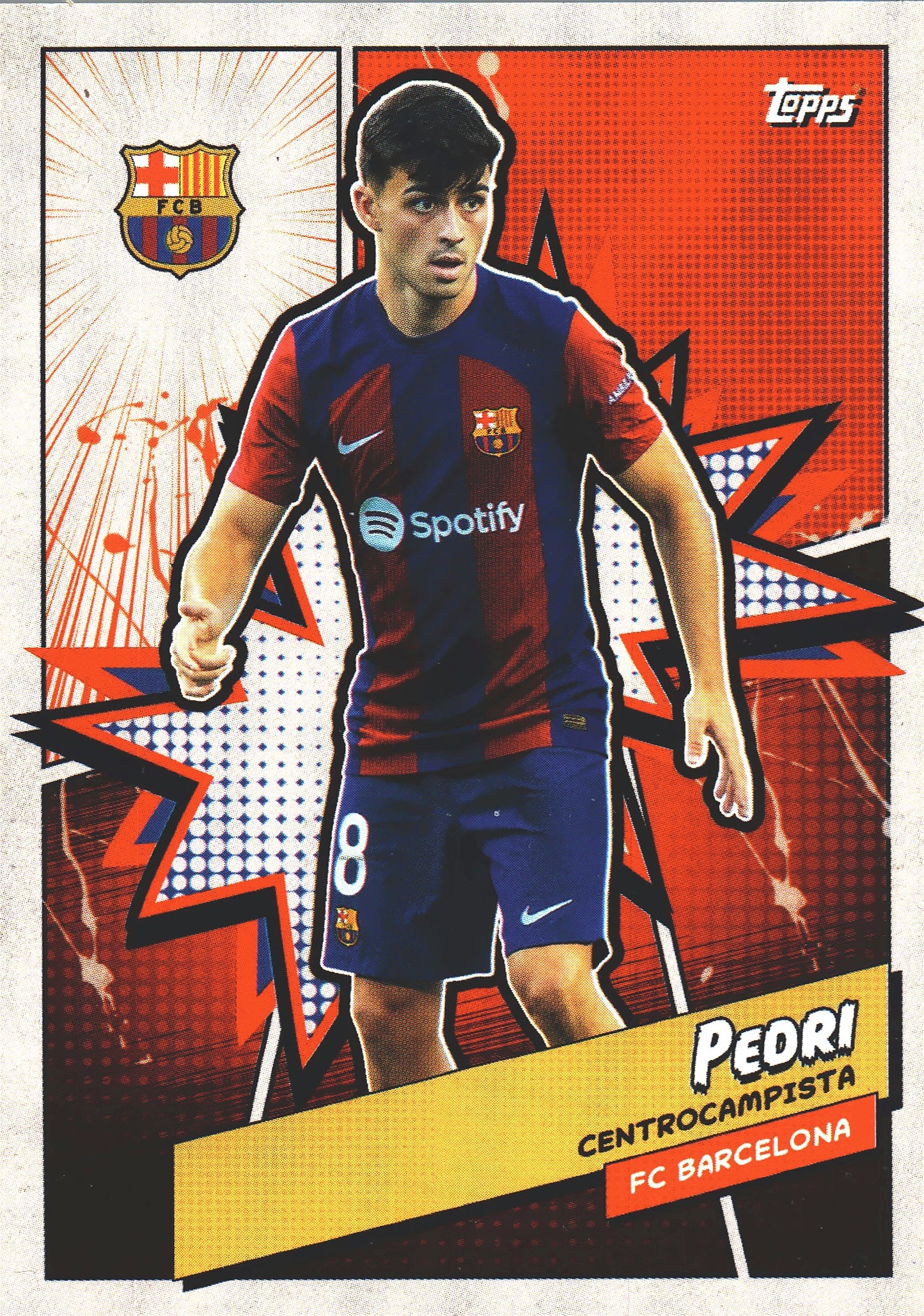 2023 Topps FC Barcelona Fan Set Heroes Pedri #BARH-6 FC Barcelona