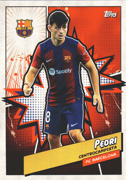 2023 Topps FC Barcelona Fan Set Heroes Pedri #BARH-6 FC Barcelona