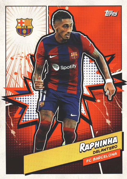 2023 Topps FC Barcelona Fan Set Heroes Raphinha #BARH-10 FC Barcelona