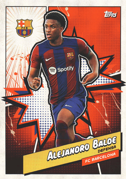 2023 Topps FC Barcelona Fan Set Heroes Alejandro Balde #BARH-11 FC Barcelona
