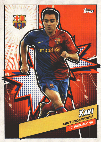2023 Topps FC Barcelona Fan Set Heroes Xavi #BARH-12 FC Barcelona