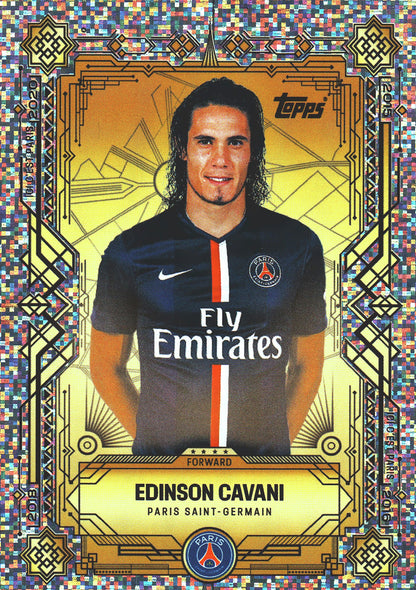 2025 Topps PSG Team Set Static Edinson Cavani FFF #49 Paris Saint-Germain