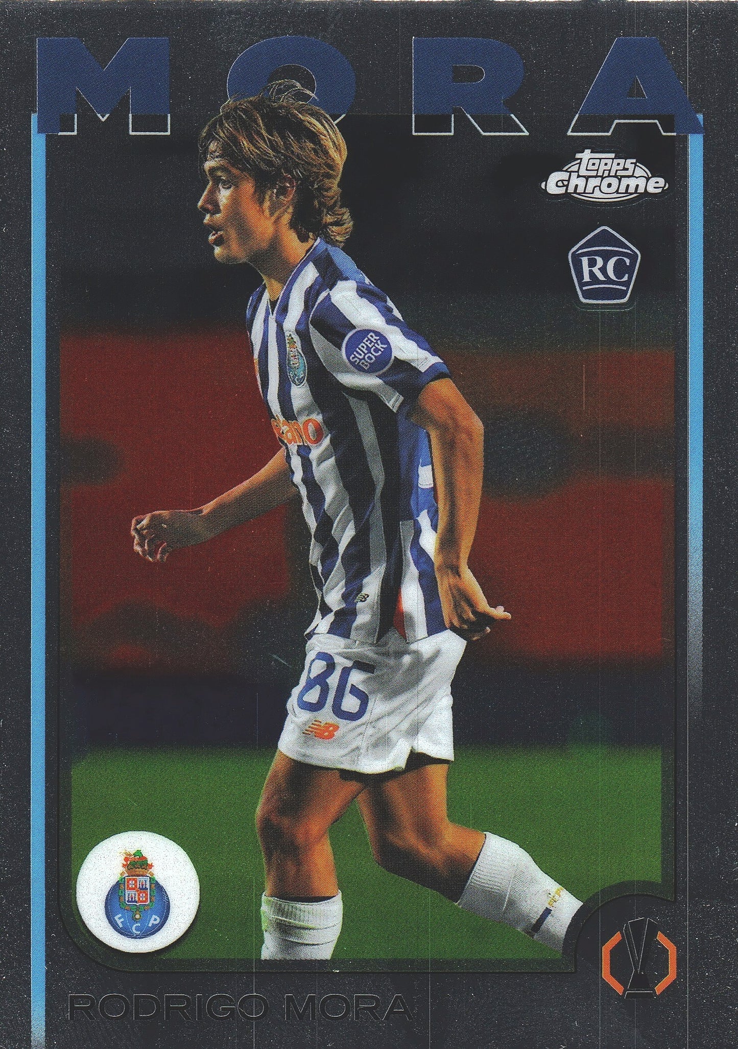 2024 Topps Chrome UCC Rodrigo Mora RC #137 Porto