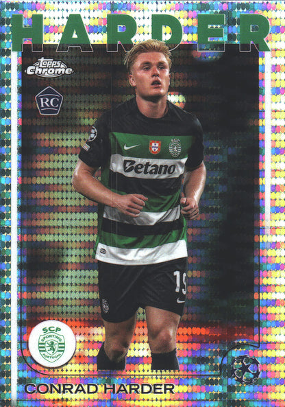 2024 Topps Chrome UCC Pulsar Conrad Harder RC #177 Sporting Clube de Portugal