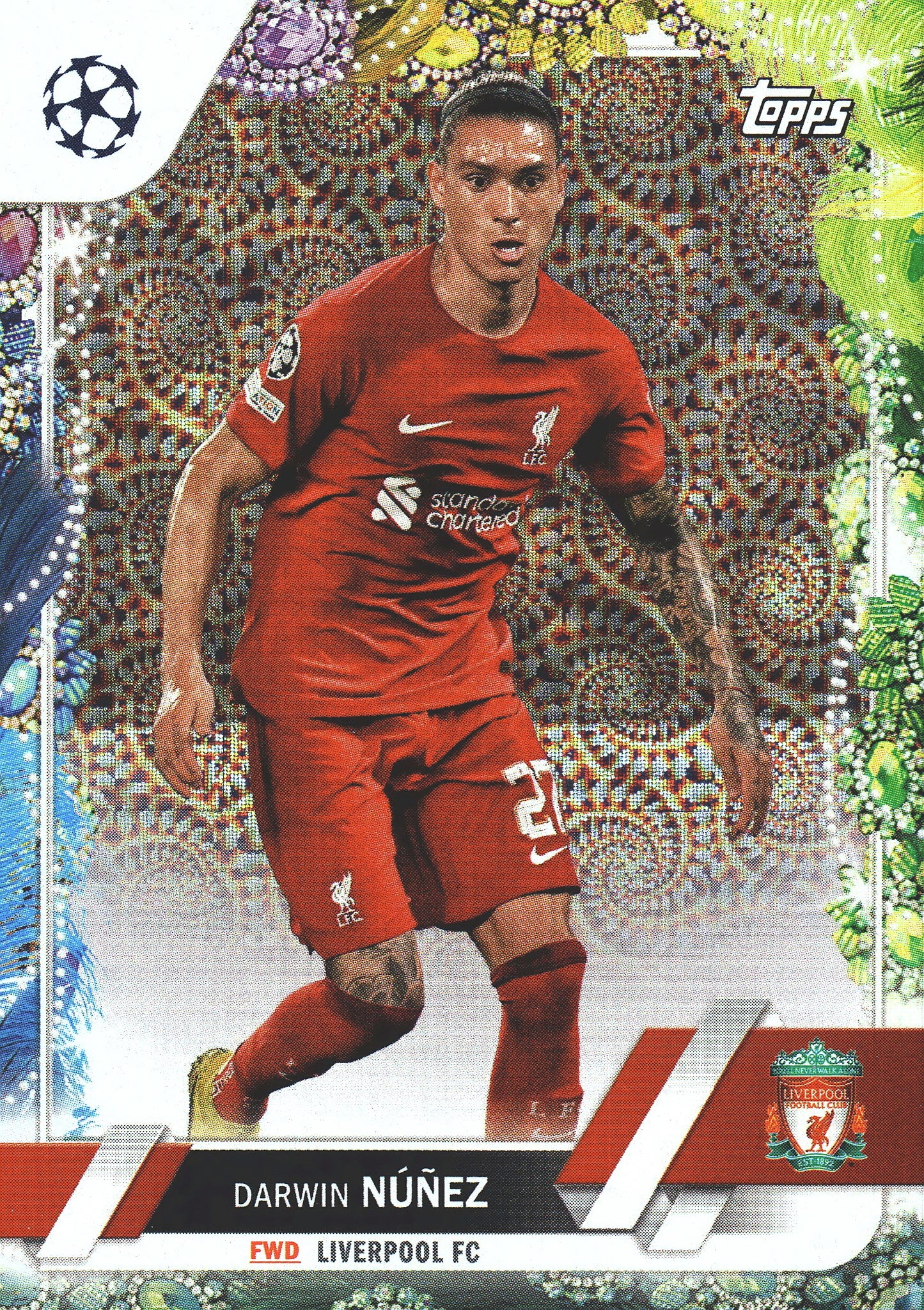 2022 Topps UCC Carnaval Darwin Nunez #56 Liverpool